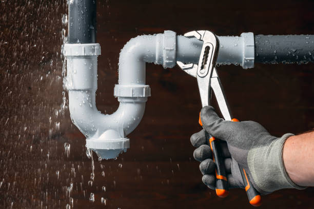 Professional Pipe Repair technician working in Larchmont, NY